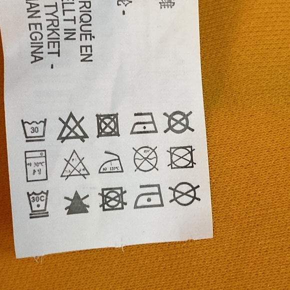 NWT. Zara Mustard/Golden Yellow Wide Leg Flowy Jumpsuit with Belt. Size S. - Picture 10 of 10